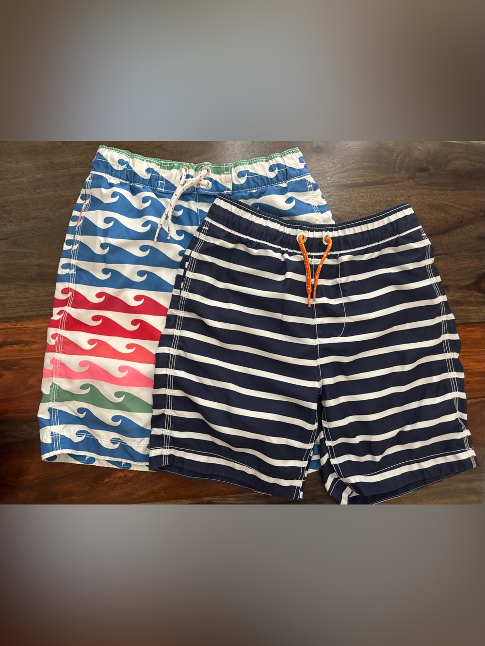 Lot of 2 Gap Kids Swim Trunks Size 10